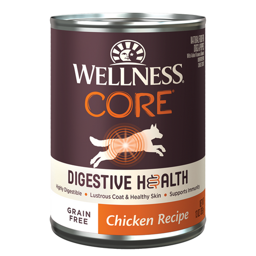 Wellness CORE Digestive Health Grain-Free Chicken Recipe Dog Food (13 oz)