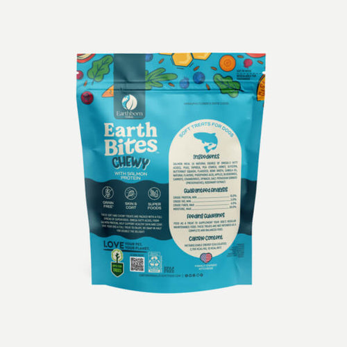 Earthborn Holistic EarthBites Chewy with Salmon Protein Dog Treats (7 oz)