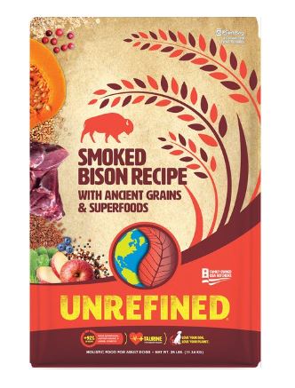 Earthborn Holistic Unrefined Smoked Bison Recipe Dry Dog Food (25-lb)