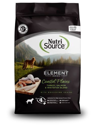 NutriSource Coastal Plains Turkey, Salmon & Whitefish Blend Dog Food