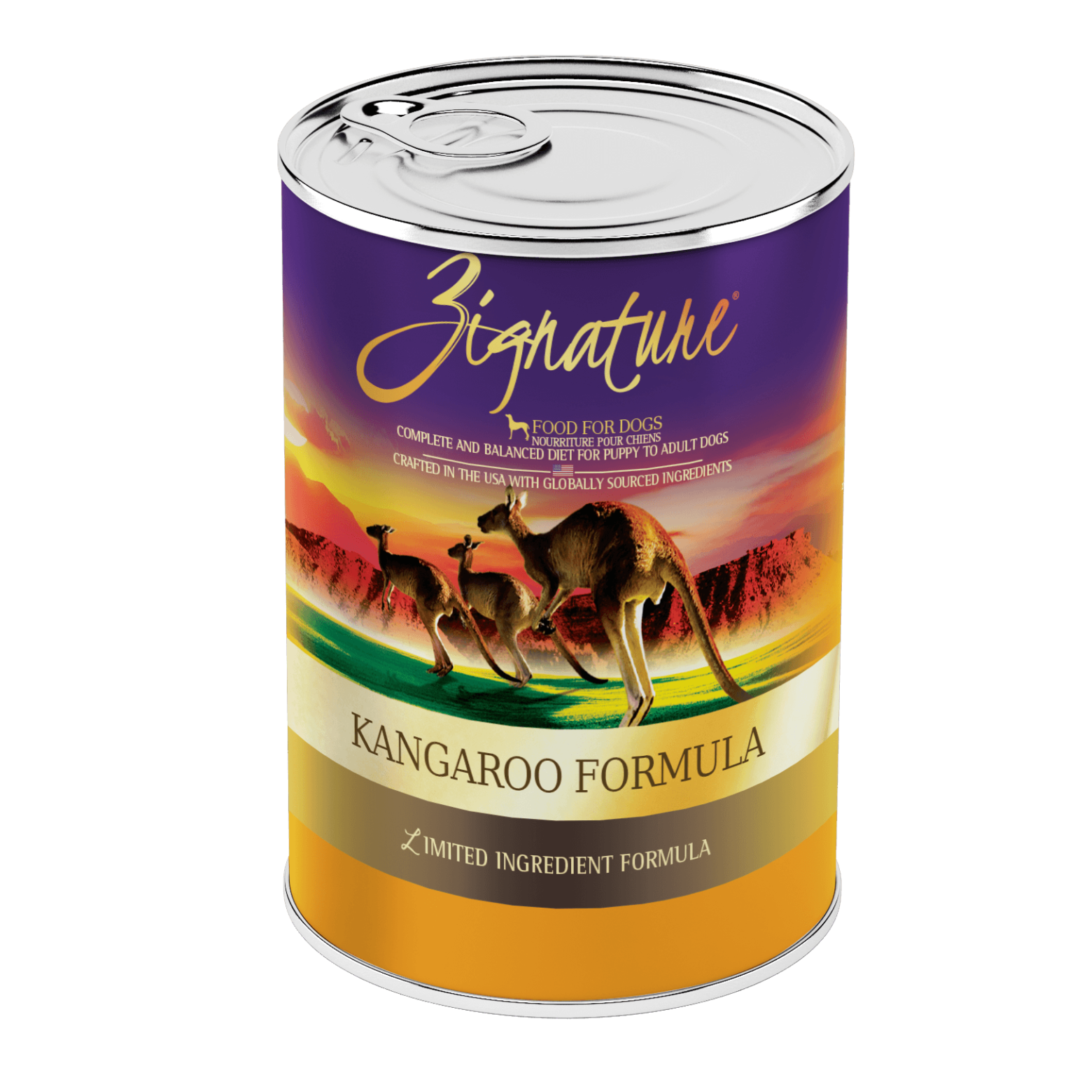 Zignature canned 2025 dog food