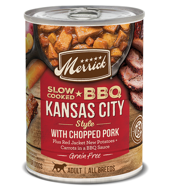 Merrick Slow-Cooked BBQ Kansas City Style with Chopped Pork