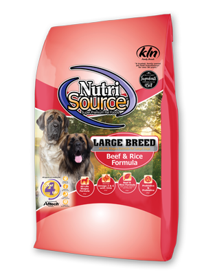 NutriSource Large Breed Beef and Rice