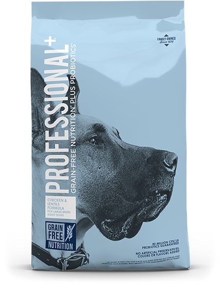 Professional Plus CHICKEN LENTILS FORMULA FOR LARGE BREED ADULT