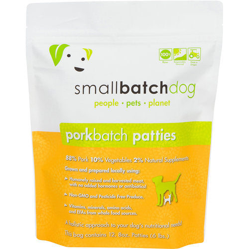 Smallbatch Porkbatch Frozen Dog Food