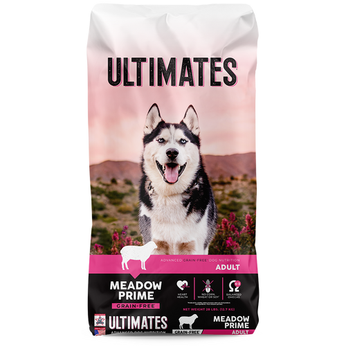 Ultimates Meadow Prime Grain-Free Lamb & Potato Dry Dog Food (5-lb)