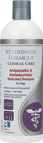 Veterinary Formula Clinical Care Antiparasitic & Antiseborrheic Medicated Shampoo