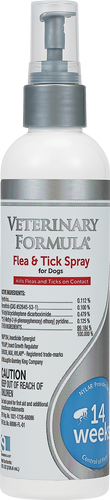 Veterinary formula flea clearance and tick shampoo