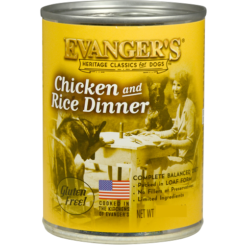 Evanger's Heritage Classic Chicken & Rice JUMBO for Dogs (20 Oz)
