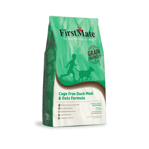 FirstMate Pet Foods Cage Free Duck & Oats Formula Dry Dog Food