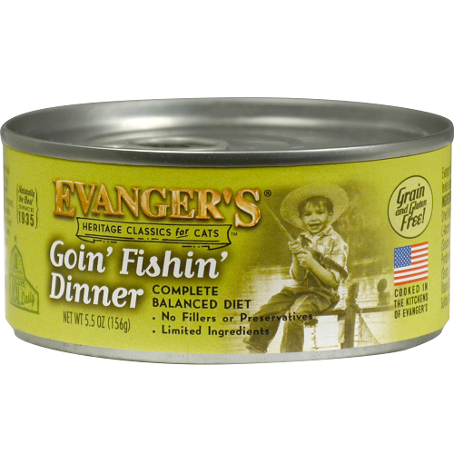 Evanger's Heritage Classic Goin’ Fishin’ Dinner For Cats