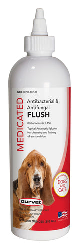 Durvet Medicated Antibacterial and Antifungal Flush