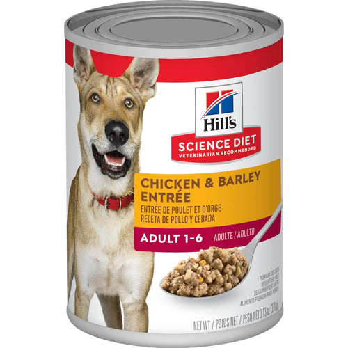 Hill s Science Diet Adult Chicken Barley Entr e dog food