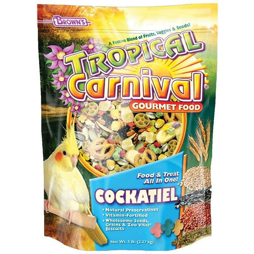 TROPICAL CARNIVAL GOURMET COCKATIEL FOOD