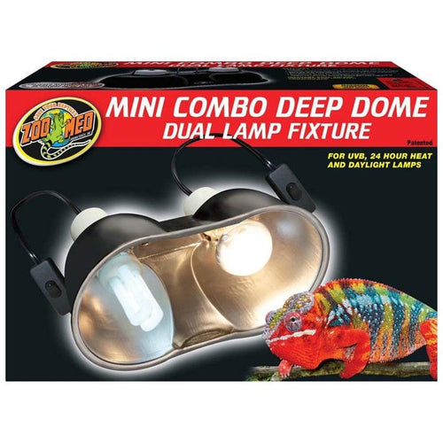 Zoo Med Mini Combo Deep Dome Lamp Fixture