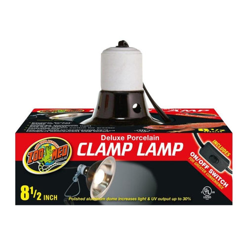 DELUXE PORCELAIN CLAMP LAMP