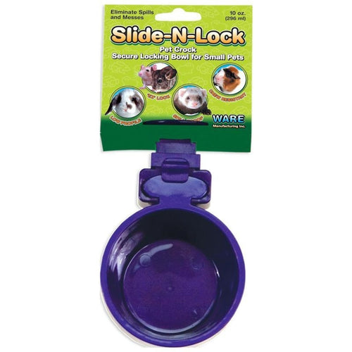 SLIDE-N-LOCK PET CROCK