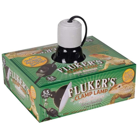 Fluker's Clamp Lamp with Dimmer
