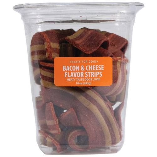 TRIUMPH BACON & CHEESE FLAVOR STRIPS DOG TREATS