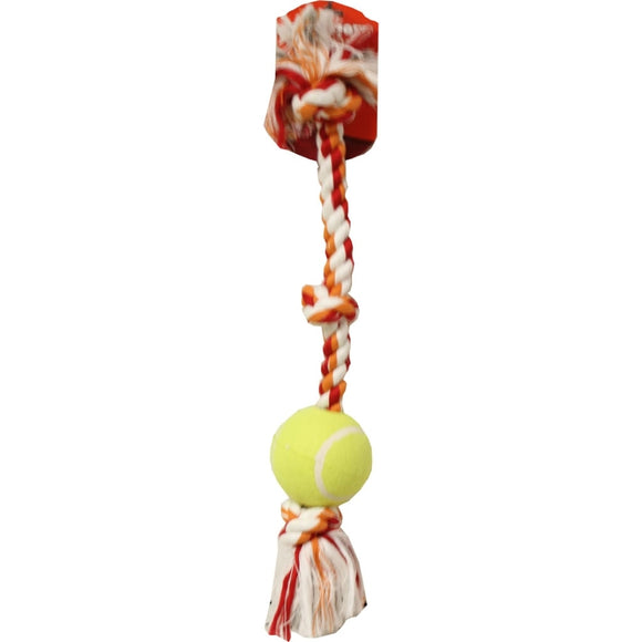 MAMMOTH KNOT TUG W/TENNIS BALL